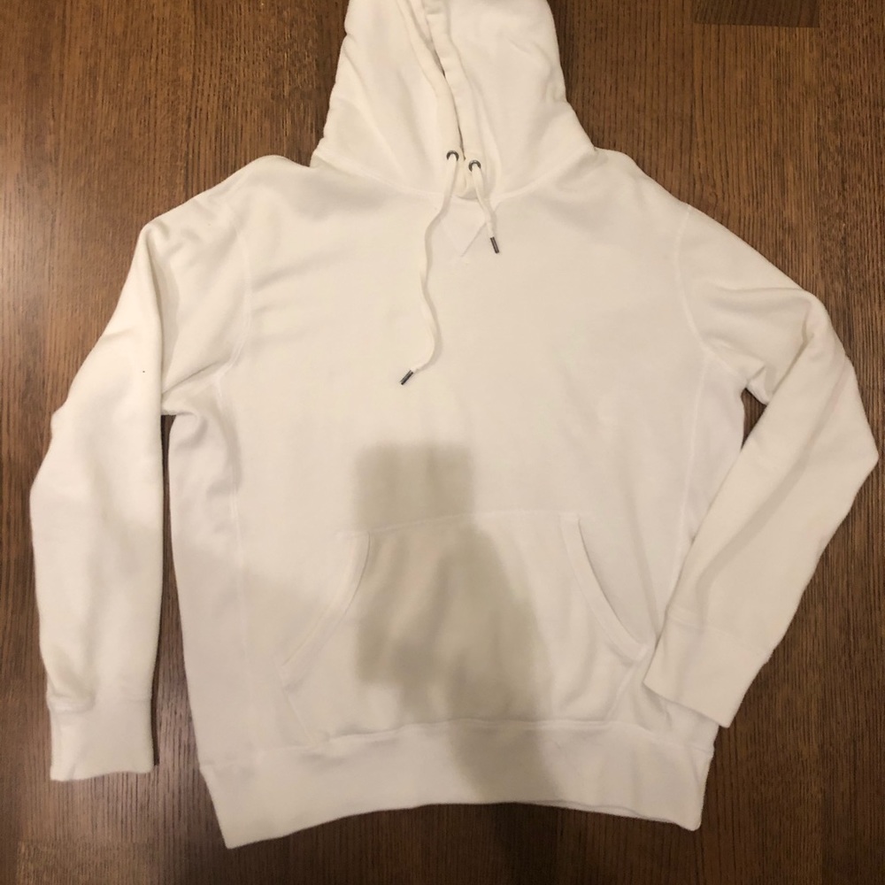 white super cute hoodie sweatshirt